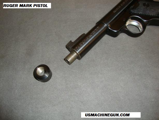 Ruger Mark Pistol Barrel Threading W/Thread Protector